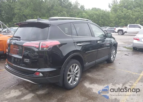 2016 Toyota Rav4 Hybrid Limited from USA, damaged, VIN JTMDJREV2GD028702